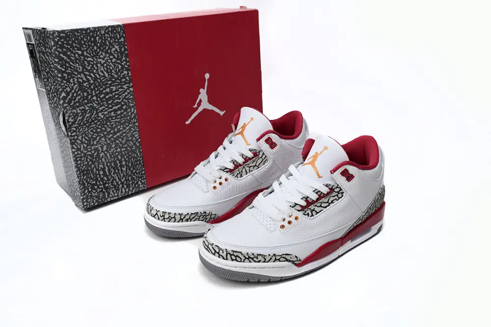 (GET)Air Jordan 3 Cardinal Red Jordan 3 Retro Cardinal Red CT8532-126