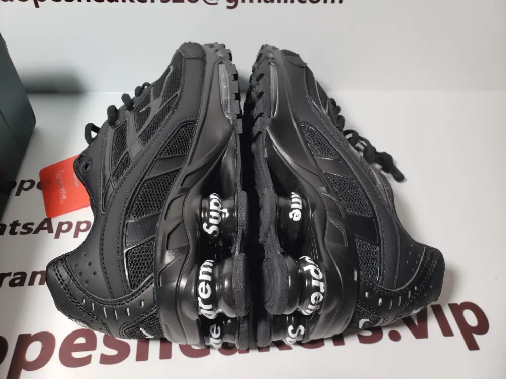 Supreme x nike shox Ride nike shox reps 2 SP sneakers Black