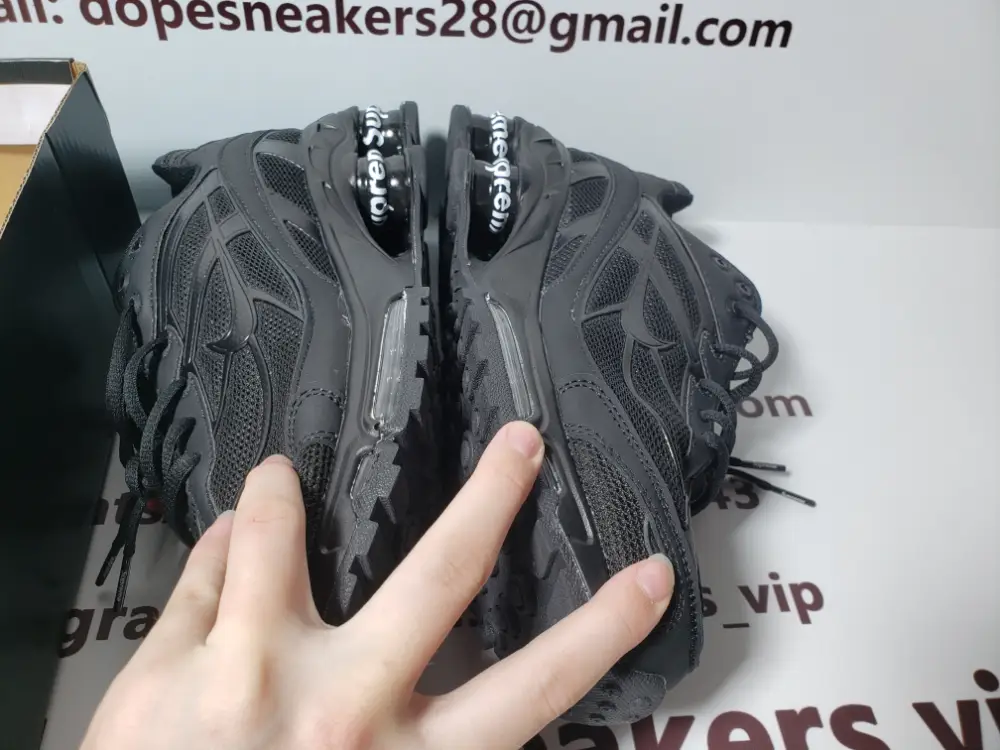 Supreme x nike shox Ride nike shox reps 2 SP sneakers Black