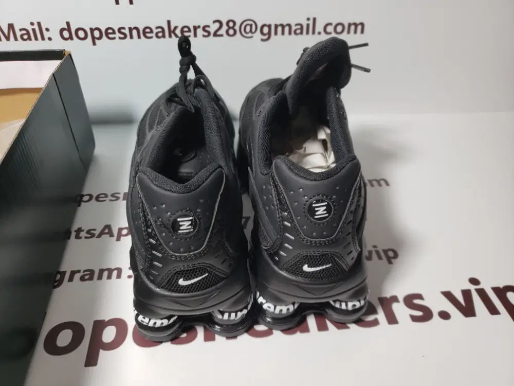 Supreme x nike shox Ride nike shox reps 2 SP sneakers Black