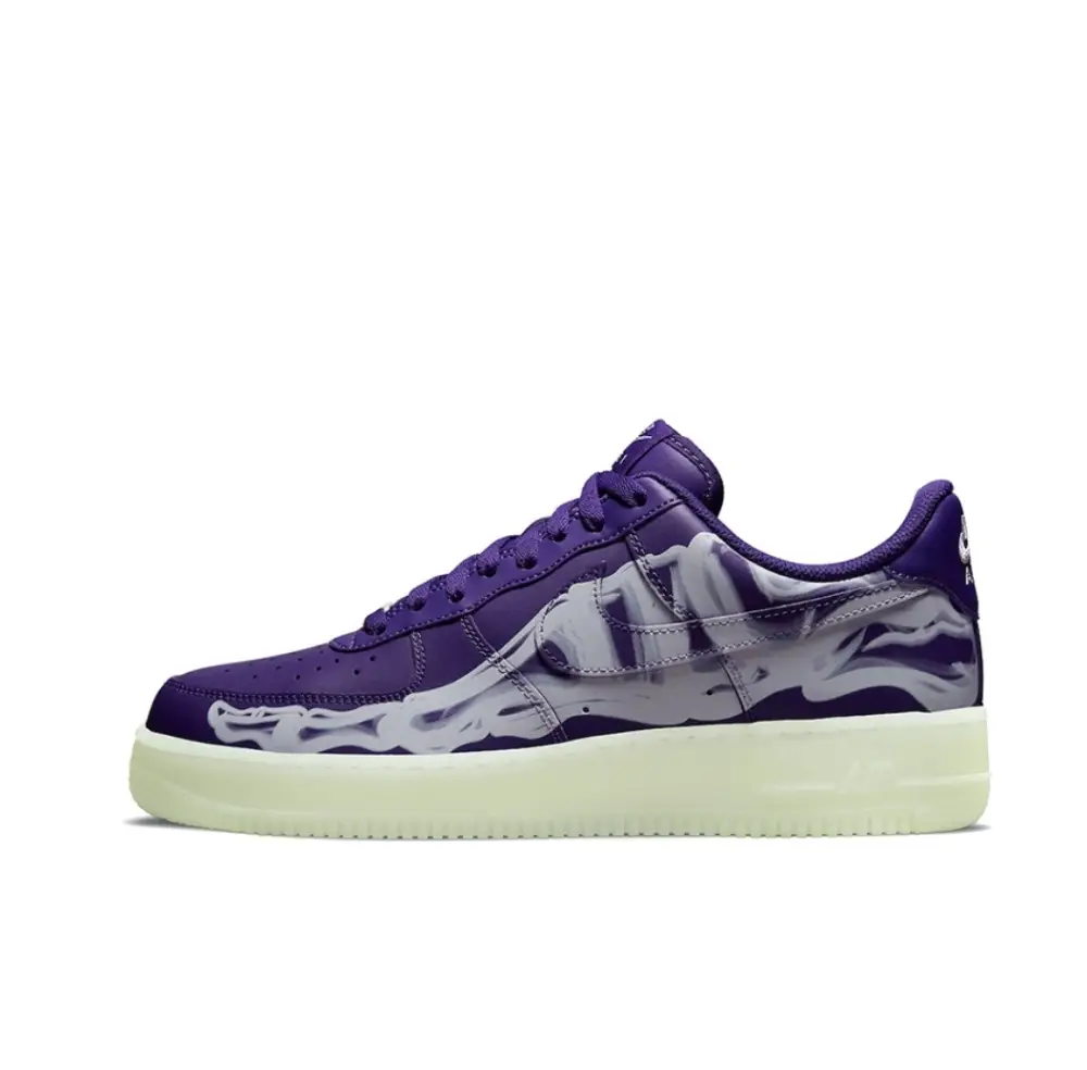 Nike Air Force 1 LOw O7 QS Purple Skeleton Halloween (2021) 1721041