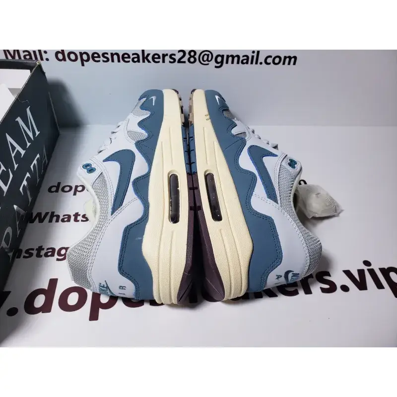 Patta best sites for replica sneakers x Nike Air Max 1 "Aqua Noise" DH1348-004