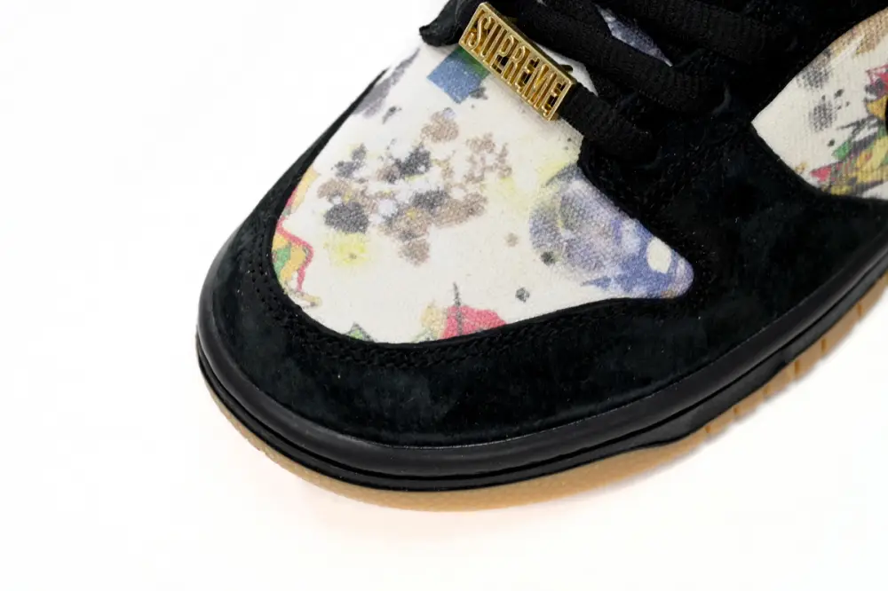 Supreme Dunk “Rammellzee” × Nike Dunk Low “Rammellzee” FD8778-001