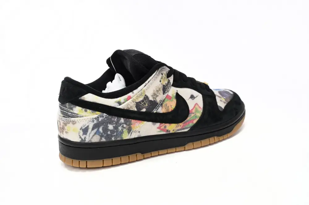 Supreme Dunk “Rammellzee” × Nike Dunk Low “Rammellzee” FD8778-001