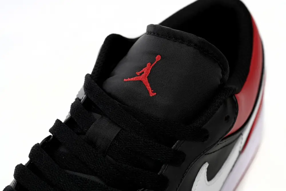 Air Jordan 1 Low Retro Black Red 553558-066 