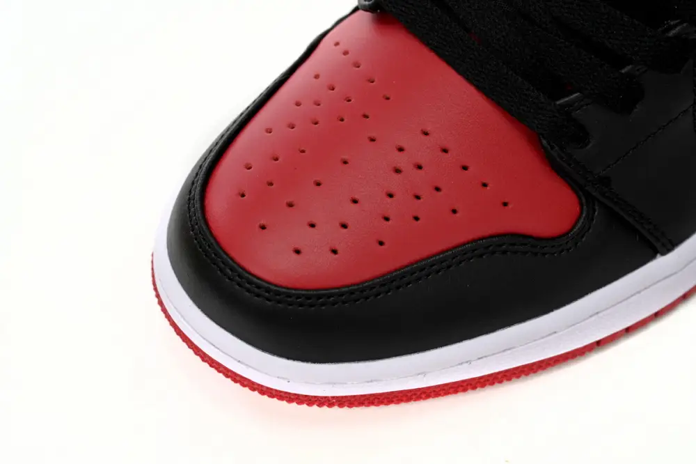 Air Jordan 1 Low Retro Black Red 553558-066 