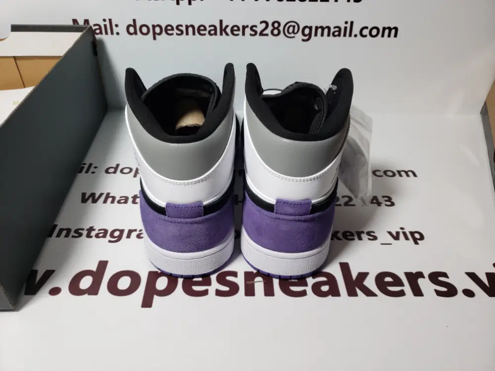 Jordan Jordan 1 Mid 1 Mid SE Purple 852542-105