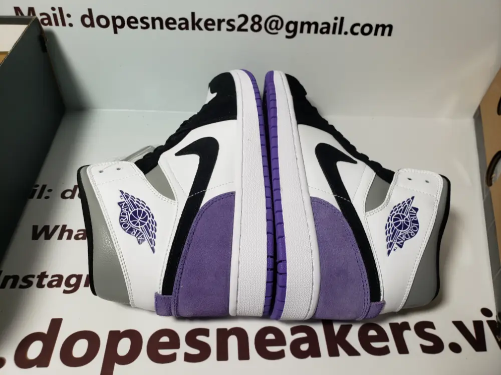 Jordan Jordan 1 Mid 1 Mid SE Purple 852542-105