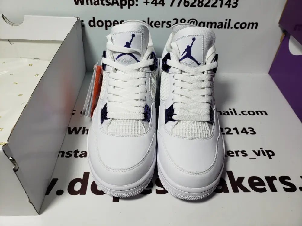 Air Jordan 4 Purple Metallic reps Jordan 4 Retro Purple Metallic CT8527-115 (Top Quality)