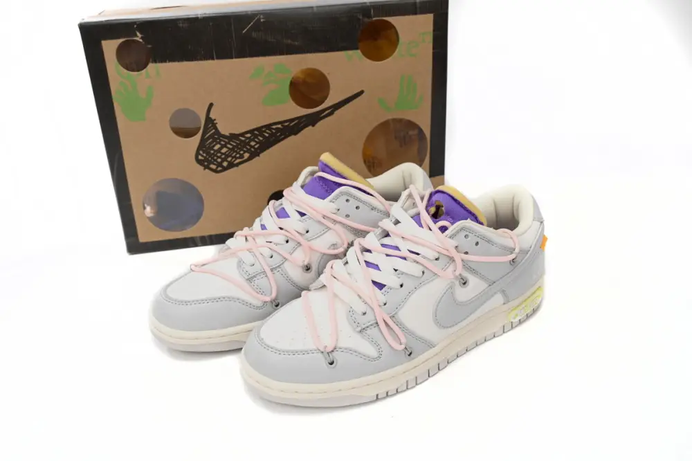 OFF WHITE x Nike Dunk SB Low The 50 NO.24 DM1602-119 