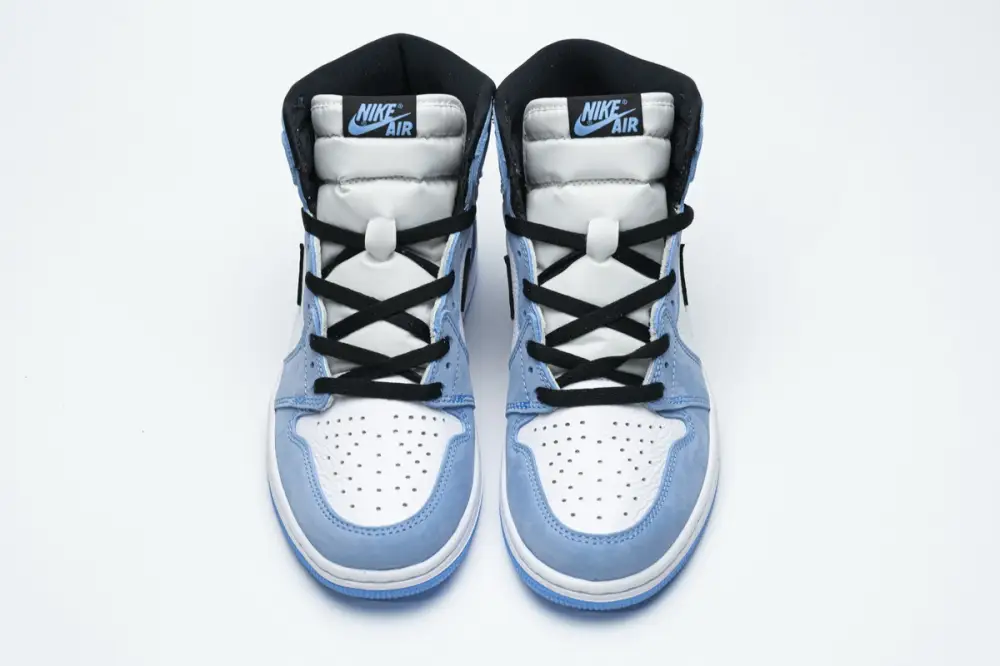 Air Jordan 1 Retro High White University Blue Black 555088-134(High quality) 