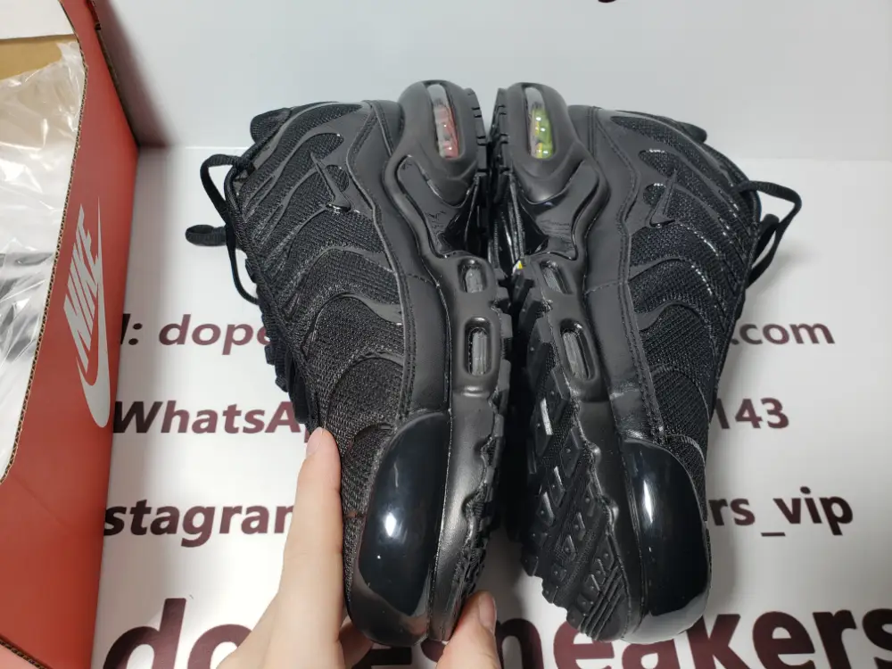 Nike Air Max Plus Triple Black 604133-050 
