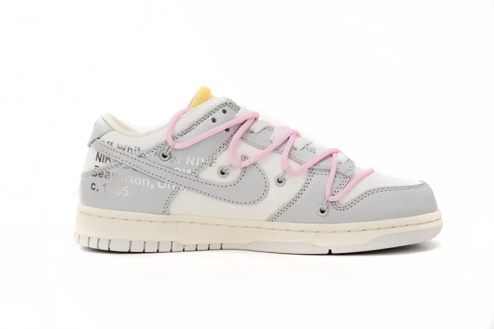 OFF Off-White Lot 9 WHITE x Nike Dunk SB Low The 50 NO.09 DM1602-109