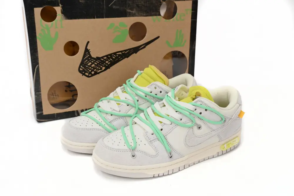 OFF Off-White dunk WHITE x Nike Dunk SB Low The 50 NO.14 DJ0950-106