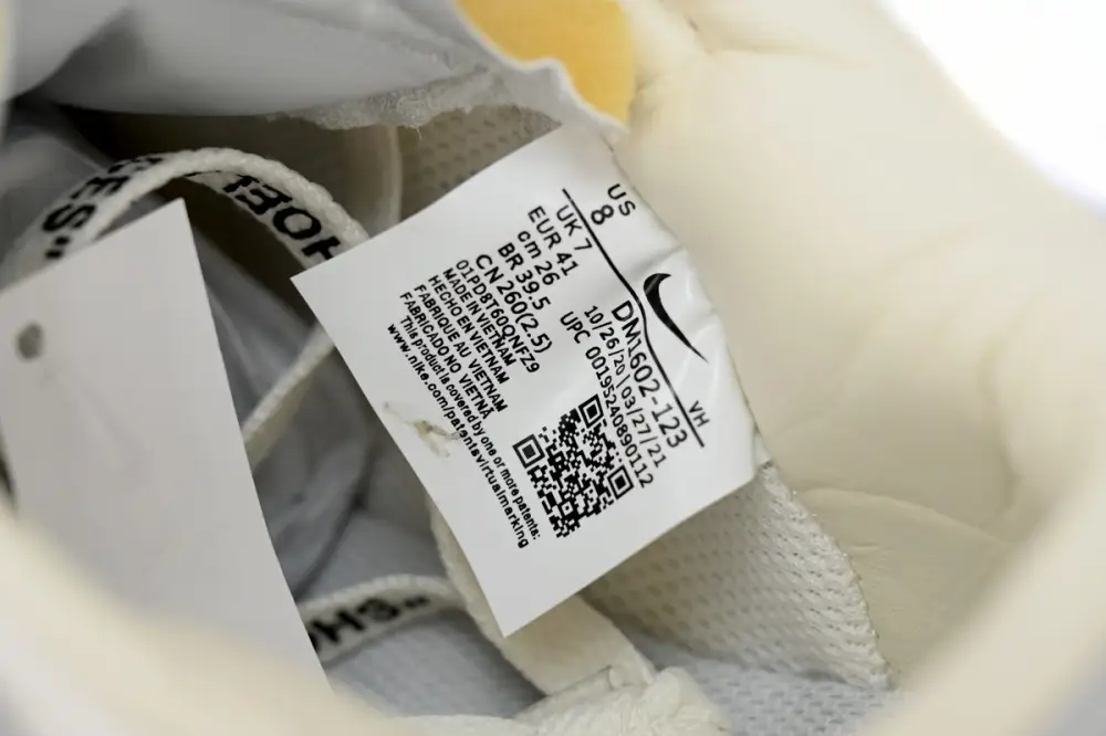 OFF Off-White Lot 49 WHITE x Nike Dunk SB Low The 50 NO.49 DM1602-123