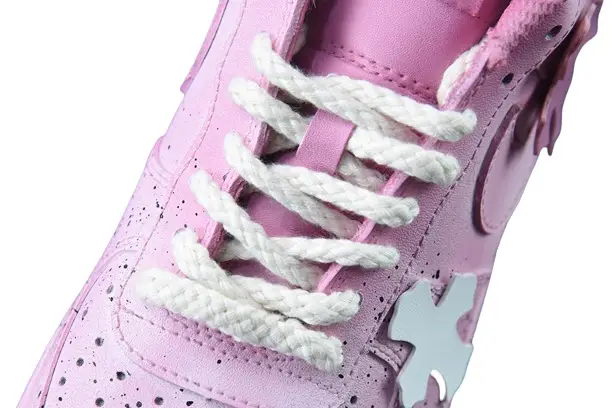 Chrome pink chrome heart af1 Hearts X AIR FORCE 1 CW2288-111