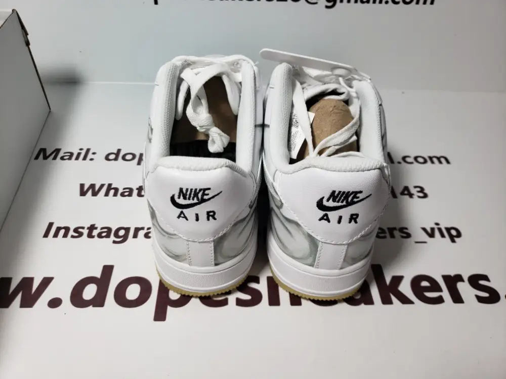 Nike Af1 skeleton white reps Air Force 1 Low Skeleton Halloween (2018) BQ7541-100