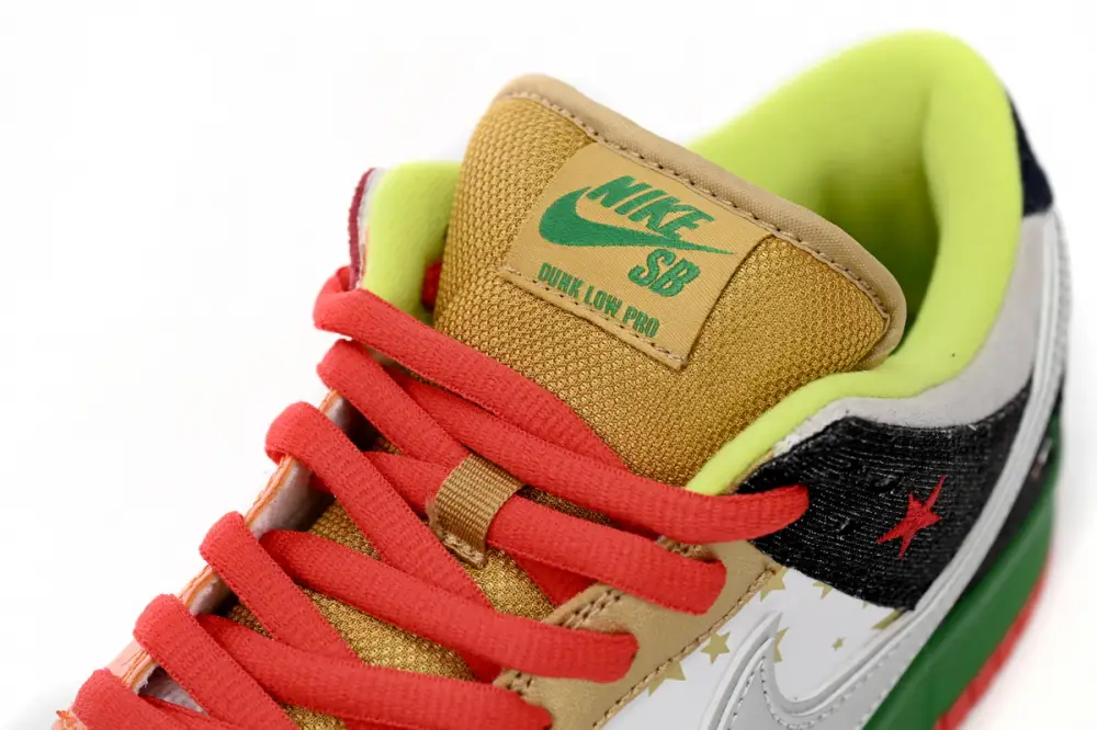 Nike What the Dunk reps Dunk Low "What the Dunk" Colorful Pigeon 318403-141