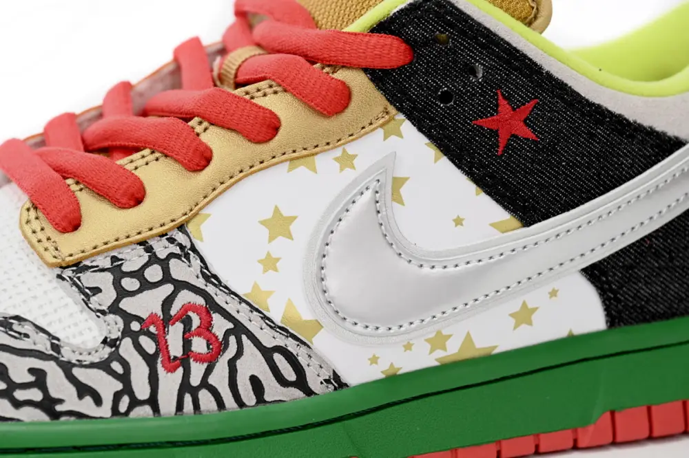 Nike What the Dunk reps Dunk Low "What the Dunk" Colorful Pigeon 318403-141