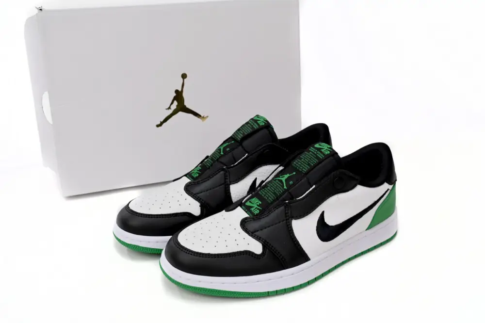 Air Jordan jordan 1 reps 1 Low Black Green AV3918-228