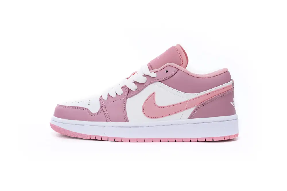 Air Jordan 1 Low Pink White 553560-616 C53D136