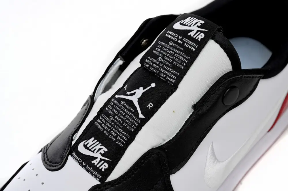 Air Jordan 1 Low Slip WMNS Black White Red AV3918-102 