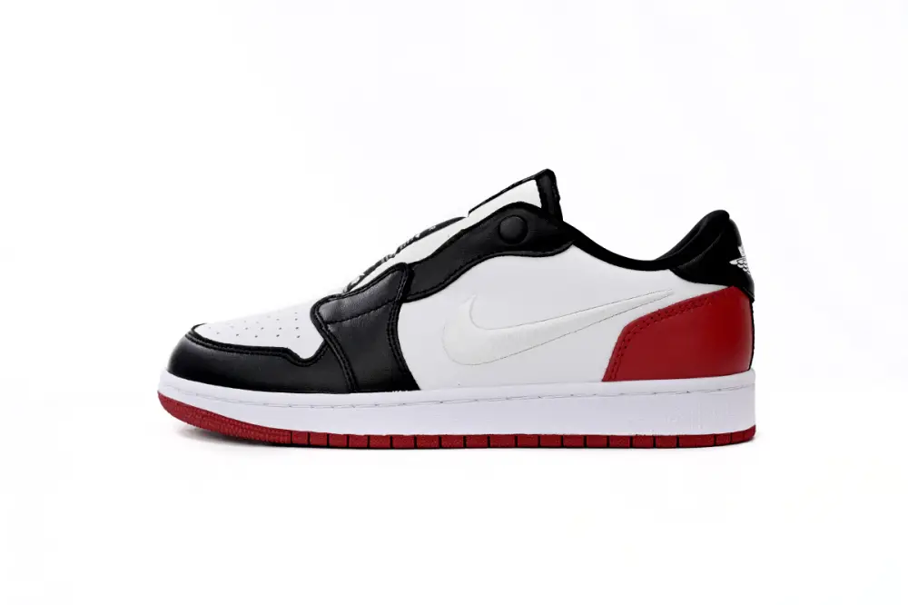 Air Jordan 1 Low Slip WMNS Black White Red AV3918-102 31CA606