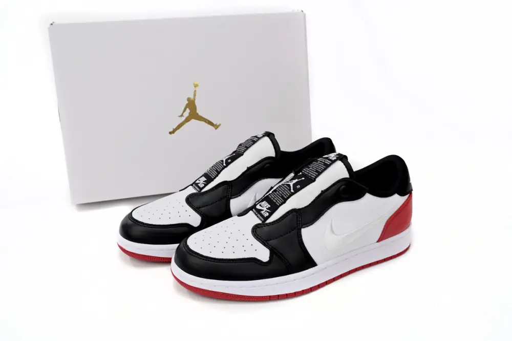 Air Jordan 1 Low Slip WMNS Black White Red AV3918-102 