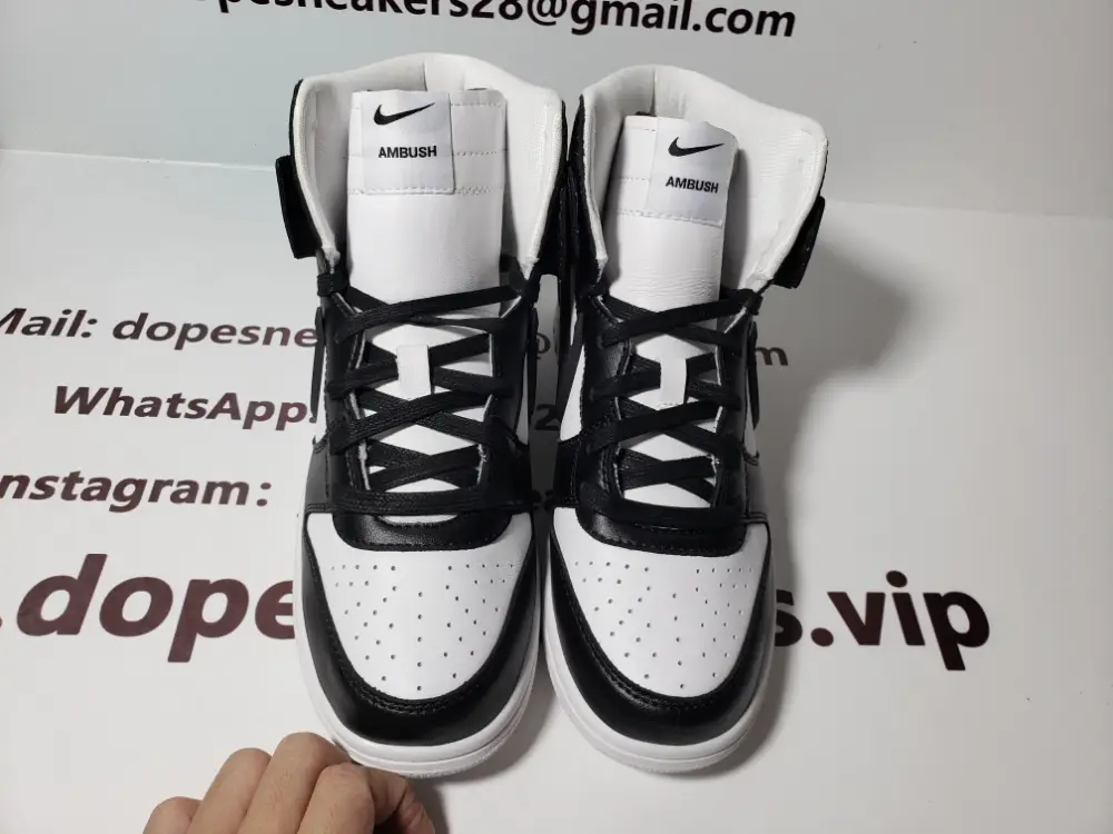 AMBUSH X Dunk dunk high High 'Black' CU7544-001