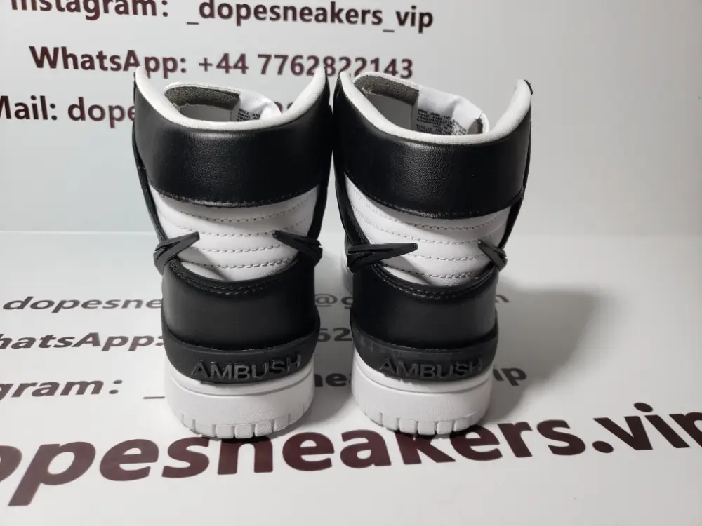 AMBUSH X Dunk dunk high High 'Black' CU7544-001