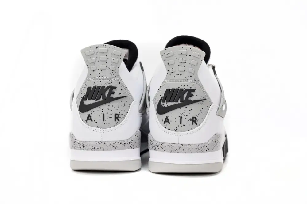 Air Jordan 4 reps Jordan 4 Retro White Cement 840606-192(Best Quality）
