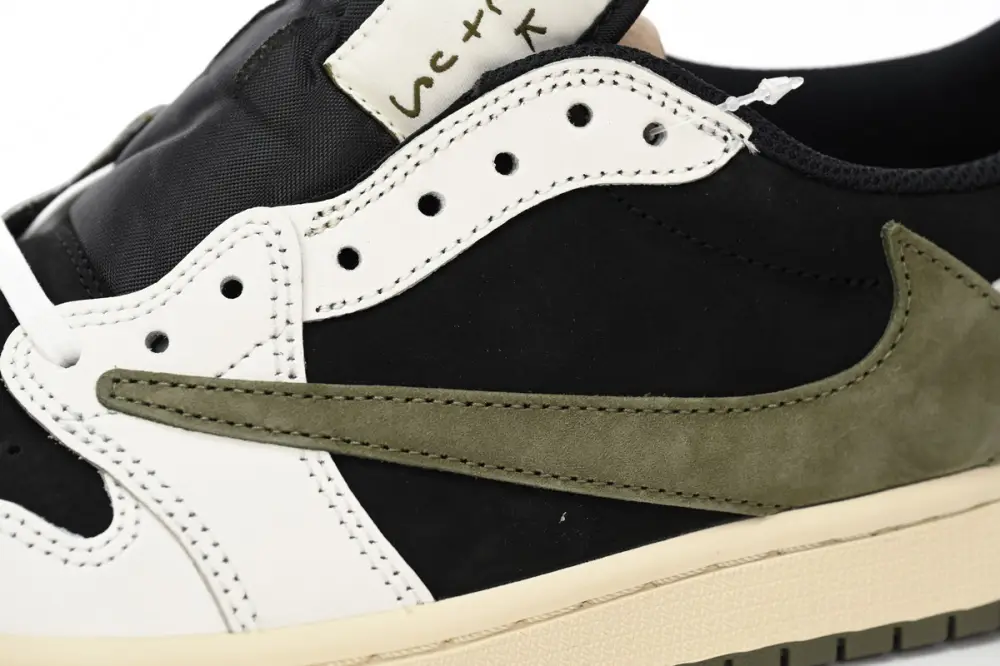 Travis Travis Scott Olive reps Scott x Air Jordan 1 Low OG Olive DZ4137-106