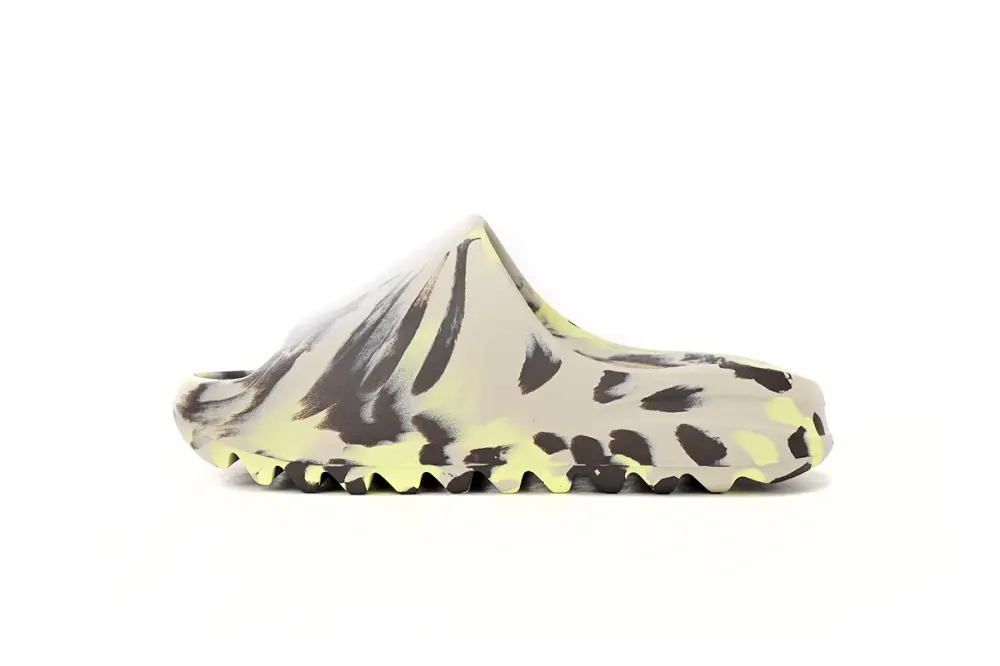 adidas Yeezy Slide Enflame Oil Painting Ink Yellow FZ5899 986553