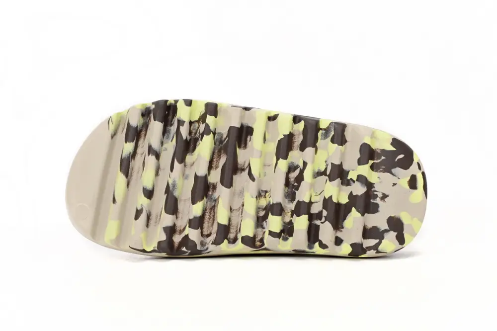 adidas Replica YEEZY SLIDE Yeezy Slide Enflame Oil Painting Ink Yellow FZ5899