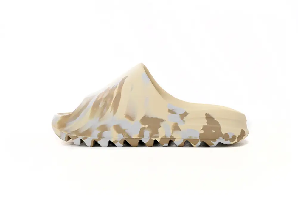 adidas Yeezy Slide Enflame Oil Painting White Yellow GW1932 9CCA9766