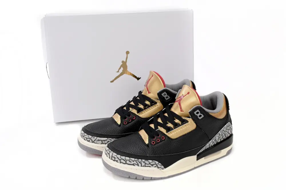 Air Jordan 3 WMNS “Black Gold” jordan 3 Black Gold CK9246-067