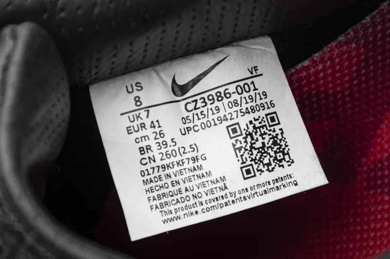 Fragment Clot x Nike Air Force 1 PRM Black CZ3986-001 
