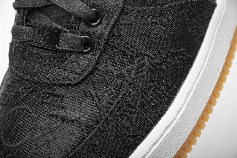 Fragment Clot x Nike Air Force 1 PRM Black CZ3986-001 