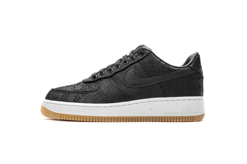 Fragment Clot x Nike Air Force 1 PRM Black CZ3986-001 3D27138