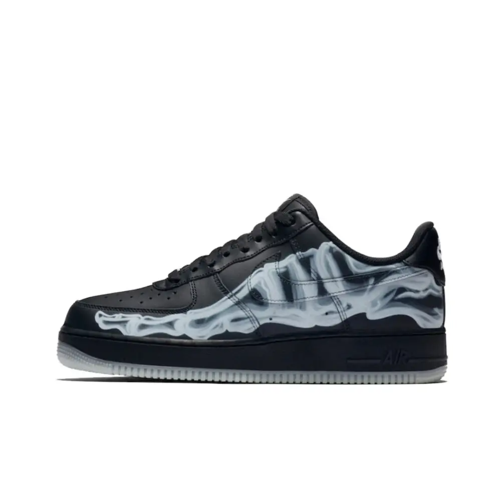 Nike air Force Black Skeleton Halloween (2019)  BQ7541 001 8401836