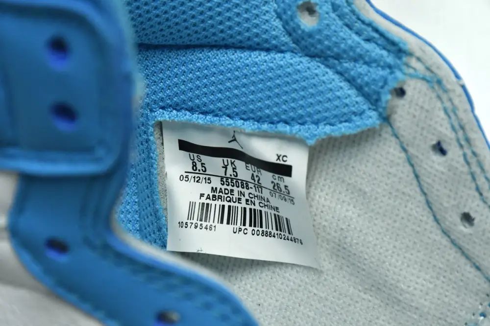 Air Jordan 1 jordan 1 unc reps Retro UNC 555088-117