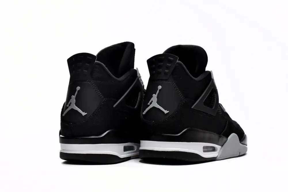 Air Jordan 4 Retro Black Canvas DH7138-006(Top quality jordan 4 black canvas reps )