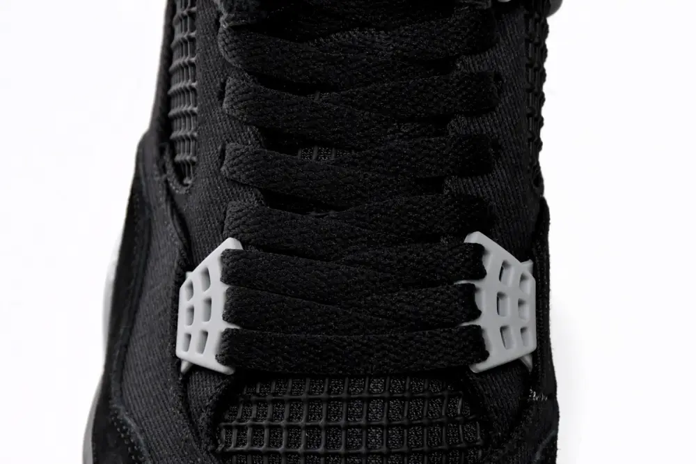 Air Jordan 4 Retro Black Canvas DH7138-006(Top quality jordan 4 black canvas reps )