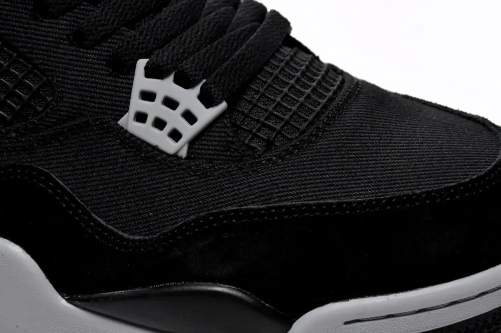 Air Jordan 4 Retro Black Canvas DH7138-006(Top quality jordan 4 black canvas reps )
