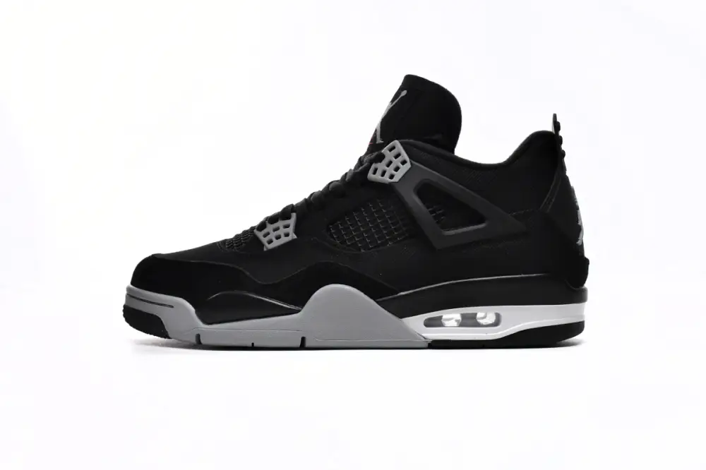 Air Jordan 4 Retro Black Canvas DH7138-006(Top  quality )
