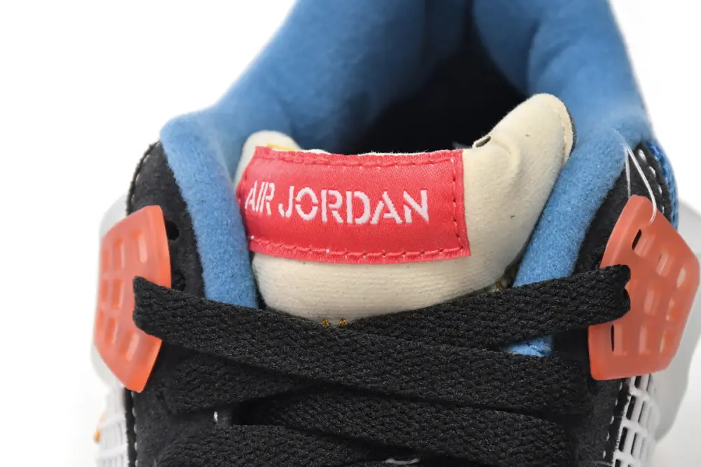 Union reps jordan 4 LA x Air Jordan 4 Retro SP Off Noir Black DC9533-001 (Top Quality)
