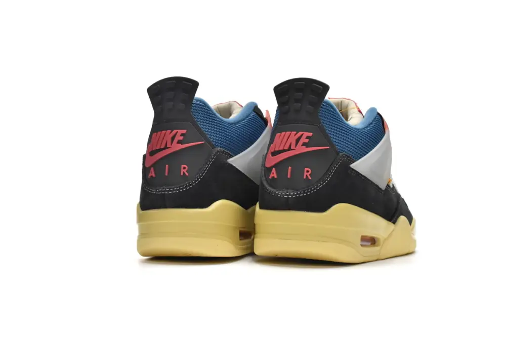 Union reps jordan 4 LA x Air Jordan 4 Retro SP Off Noir Black DC9533-001 (Top Quality)