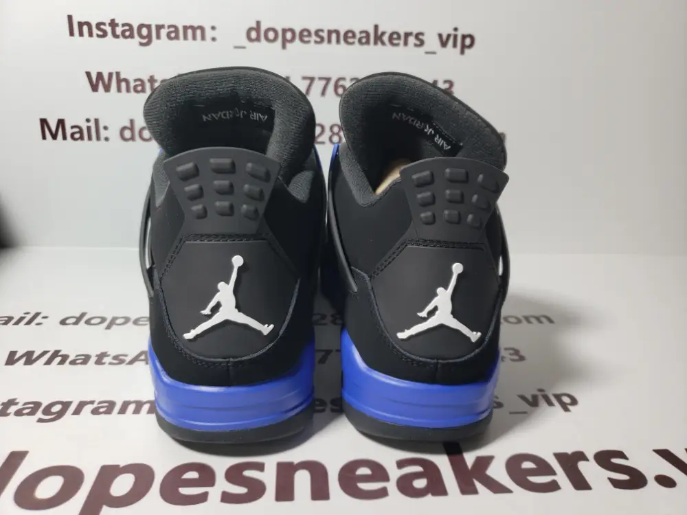 Air jordan 4 game royal Jordan 4 Retro Black Game Royal CT8527-018