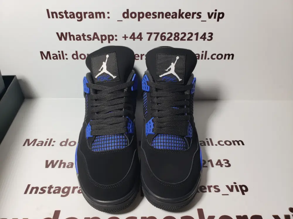 Air jordan 4 game royal Jordan 4 Retro Black Game Royal CT8527-018