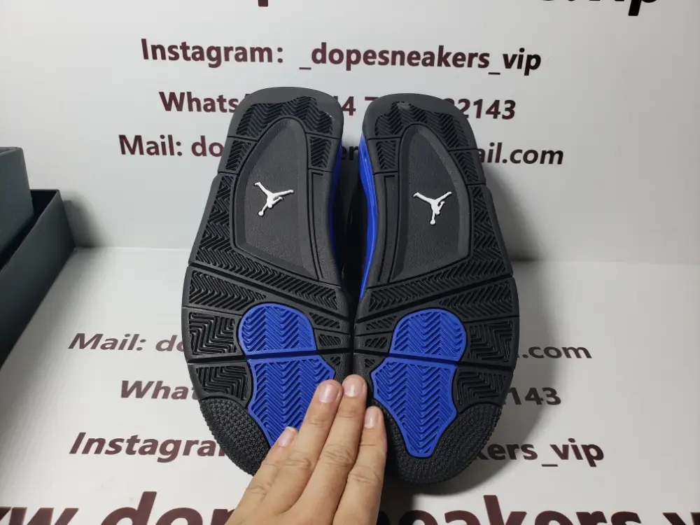 Air jordan 4 game royal Jordan 4 Retro Black Game Royal CT8527-018